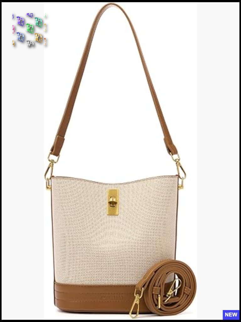 Mini Faux Suede Bucket Bag Crossbody Shoulder Hobo Purse Adjustable Strap